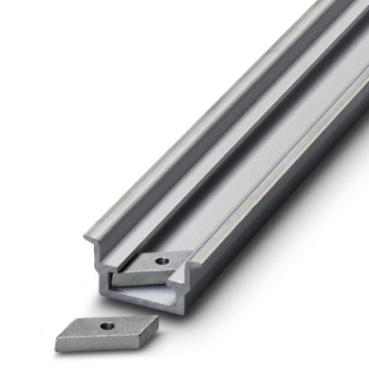 GLM 6    Slide nut, for DIN rail NS 35/15-AL, with M 6 thread, for mounting equipment, material: Steel