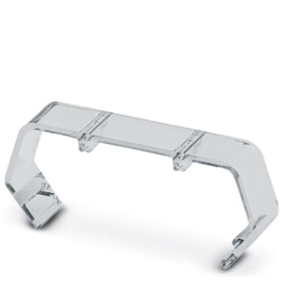 EA 11    Single cover, for covering one terminal block, snap fit, cannot be labeled, color: transpar