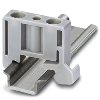E/MK 1    End bracket, width: 6 mm, color: gray