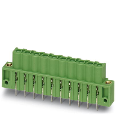 ICV 2,5/18-GF-5,08    Header, Nominal current: 12 A, Nom. voltage: 320 V, Pitch: 5.08 mm, Number of