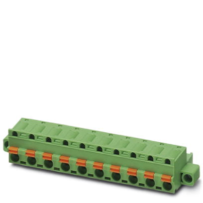 GFKC 2,5/ 2-STF-7,62    Plug component, Nominal current: 12 A, Nom. voltage: 400 V, Pitch: 7.62 mm, Number of positions: 2, Connection type: Spring-ca