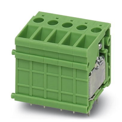 FRONT 4-V-6,35    PC terminal block, Nominal current: 32 A, Nom. voltage: 320 V, Pitch: 6.35 mm, Num