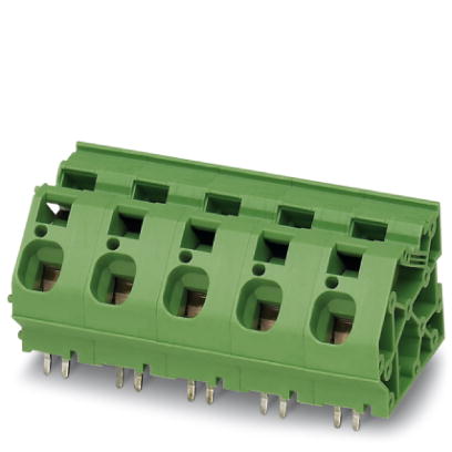 ZFKDSA 10-16,7    PC terminal block, Nominal current: 76 A, Nom. voltage: 320 V, Pitch: 15 mm, Number of positions: 1, Type of connection: Spring-cage
