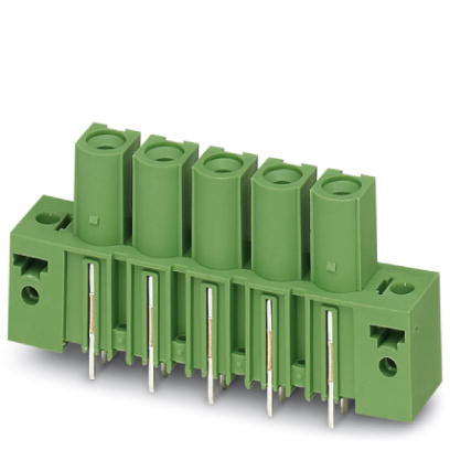 IPCV 16/ 9-GF-10,16    Header, Nominal current: 76 A, Nom. voltage: 1000 V, Pitch: 10.16 mm, Number of positions: 9, Color: green, Assembly: Soldering