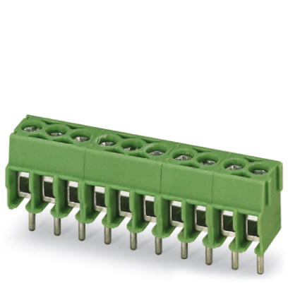 PT 1,5/15-3,5-H    PC terminal block, Nominal current: 17.5 A, Nom. voltage: 160 V, Pitch: 3.5 mm, Number of positions: 15, Type of connection: Screw