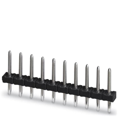 PST 1,0/15-3,5    Header, Nominal current: 8 A, Nom. voltage: 160 V, Pitch: 3.5 mm, Number of positions: 15, Color: black, Assembly: Soldering