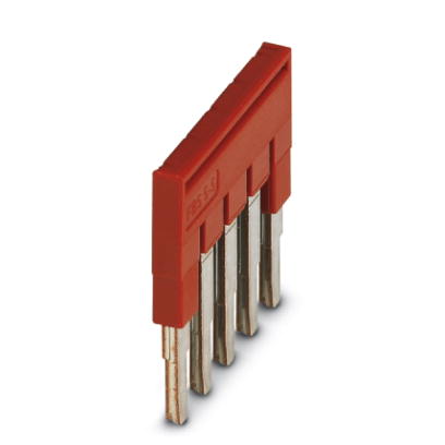 Image FBS 5-5    Cross connector/jumper for modular terminal block, Number of positions: 5, Color: red