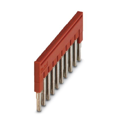 Image FBS 10-5    Cross connector/jumper for modular terminal block, Number of positions: 10, Color: red
