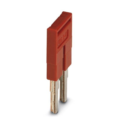 Image FBS 2-6    Cross connector/jumper for modular terminal block, Number of positions: 2, Color: red