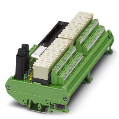 UMK-32 RM/MR-G24/1/YCS    32-channel output relay module (one N/O contact, 250 V AC/3 A) with a screw connection. The module is controlled through a 5