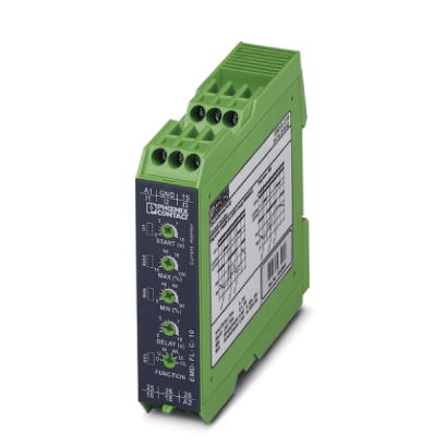 EMD-FL-C-10    Electronic monitoring relay for single-phase currents, threshold value and delay can be set, with overcurrent and surge current monitor
