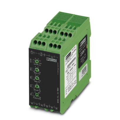 EMD-FL-3V-500    Electronic monitoring relay for three-phase voltages with settable threshold value and delay, with undervoltage / phase sequence moni