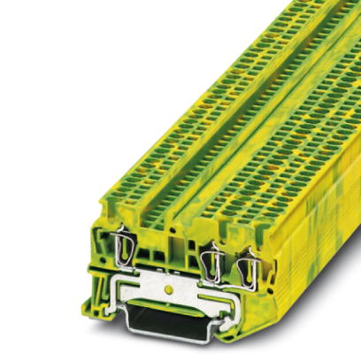 ST 1,5-TWIN-PE    Feed-through modular terminal block, Type of connection: Spring-cage connection, Cross section: 0.08 mm? - 1.5 mm?, AWG 28 - 16, Wid