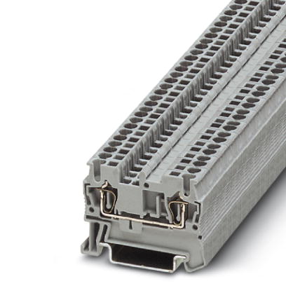 ST 2,5    Feed-through modular terminal block, Type of connection: Spring-cage connection, Spring-cage connection, Cross section: 0.08 mm? - 4 mm?, AW