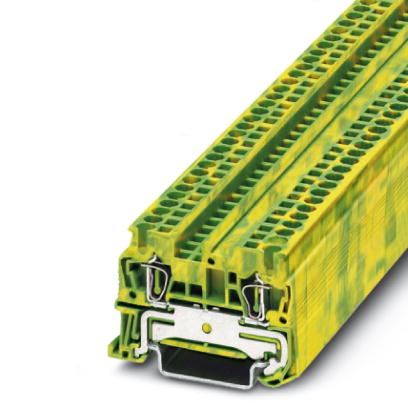 ST 2,5-PE    Ground modular terminal block, Type of connection: Spring-cage connection, Spring-cage connection, Cross section: 0.08 mm? - 4 mm?, AWG 2