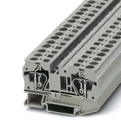 ST 6    Spring-cage feed-through modular terminal blocks, Type of connection: Spring-cage connection, Cross section: 0.2 mm? - 10 mm?, AWG 24 - 8, Wid