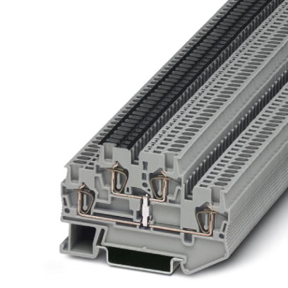STTB 1,5-PV    Feed-through modular terminal block, Cross section: 0.08 mm? - 1.5 mm?, AWG: 28 - 16, Connection type: Spring-cage connection, Width: 4