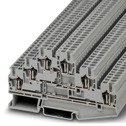 ST 2,5-3L BU    Feed-through modular terminal block, Type of connection: Spring-cage connection, Cross section: 0.08 mm? - 4 mm?, AWG 28 - 12, Width: