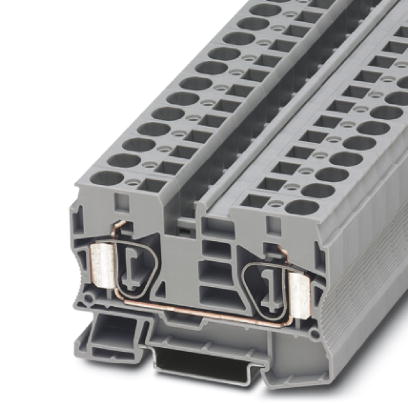 ST 10 BU    Feed-through modular terminal block, Type of connection: Spring-cage connection, Spring-cage connection, Cross section: 0.2 mm? - 16 mm?,