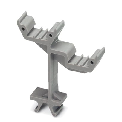 STP 4-2-ZB    Double marker carrier, snaps onto the spring-cage terminal blocks ST 1.5..., labeled with ZB 4 or ZBF 4