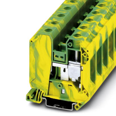 UT 35-PE    Feed-through modular terminal block, Type of connection: Screw connection, Screw connection, Cross section: 1.5 mm? - 35 mm?, AWG 16 - 2,