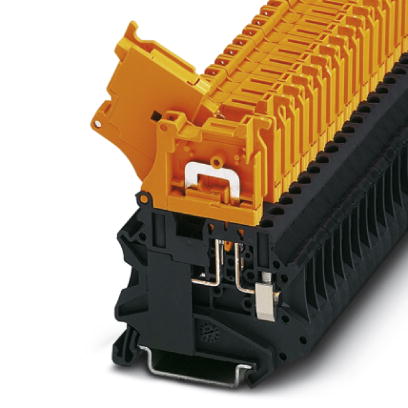 UT 4-HEDI-P/P    Feed-through modular terminal block, Connection type: Screw connection, Cross section: 0.14 mm? - 6 mm?, AWG: 26 - 10, Nominal curren