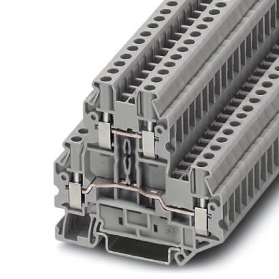 UTTB 2,5    Feed-through modular terminal block, Cross section: 0.14 mm? - 4 mm?, AWG: 26 - 12, Connection type: Screw connection, Width: 5.2 mm, Colo