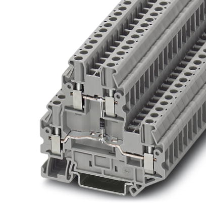 UTTB 2,5-DIO/O-U    Component modular terminal block, Cross section: 0.14 mm? - 4 mm?, AWG: 26 - 12, Connection type: Screw connection, Width: 5.2 mm,