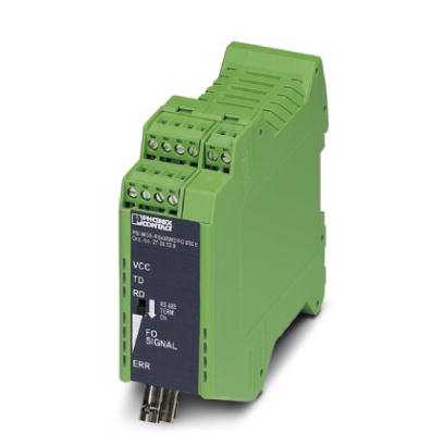 PSI-MOS-RS485W2/FO 850 E    FO converter with integrated optical diagnosis, alarm contact, for RS-485 2-wire bus systems (SUCONET K, MODBUS ...) up to