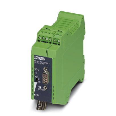 PSI-MOS-RS232/FO 850 E    FO converter with integrated optical diagnosis, alarm contact, for RS-232 interfaces up to 115.2 Kbit/s, terminal equipment