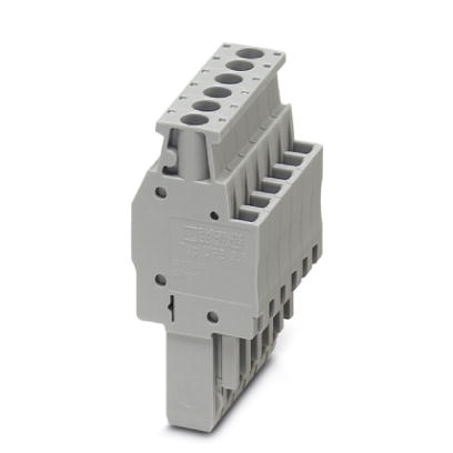 UPBV 2,5/ 6    COMBI plugs, Type of connection: Screw connection, Screw connection, Number of positions: 6, Cross section: 0.14 mm? - 4 mm?, AWG 26 -