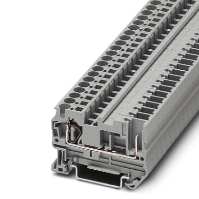 ST 4/ 1P    Pluggable spring-cage modular terminal block, Type of connection: Spring-cage connection, Cross section: 0.08 mm? - 6 mm?, AWG 28 - 10, Wi