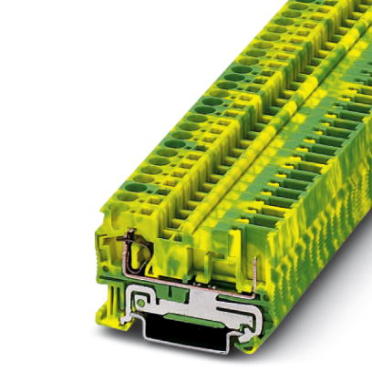 ST 4/ 1P-PE    Pluggable spring-cage modular terminal block, Type of connection: Spring-cage connection, Cross section: 0.08 mm? - 6 mm?, AWG 28 - 10,