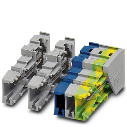 SC 4/ 1-L    COMBI coupling, Type of connection: Spring-cage connection, Spring-cage connection, Number of positions: 1, Cross section: 0.08 mm? - 6 m