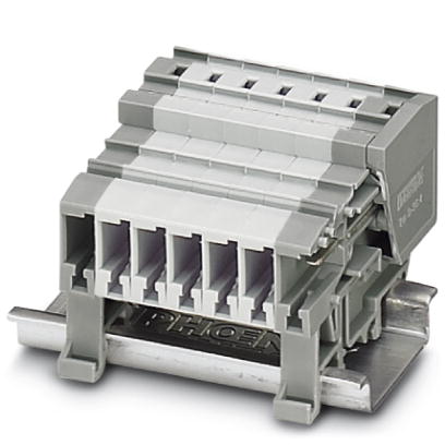 SC 4-NS/ 1-L    COMBI coupling, Type of connection: Spring-cage connection, Spring-cage connection, Cross section: 0.08 mm? - 6 mm?, AWG 28 - 12, Widt
