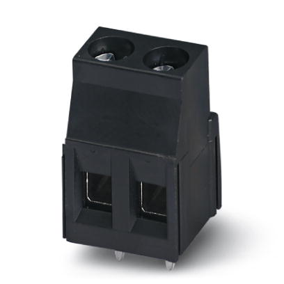 MKDSN 2,5/ 2 HT BK    PC terminal block, Nominal current: 16 A, Nom. voltage: 200 V, Pitch: 5 mm, Number of positions: 2, Type of connection: Screw co