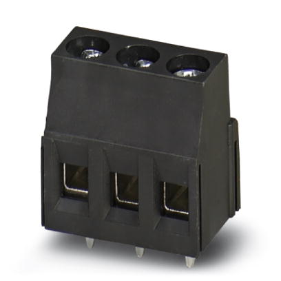 MKDSN 2,5/ 3 HT BK    PC terminal block, Nominal current: 16 A, Nom. voltage: 200 V, Pitch: 5 mm, Number of positions: 3, Type of connection: Screw co