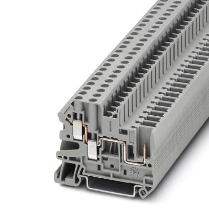 UT 4-TWIN/ 1P    Pluggable screw terminal block, Type of connection: Screw connection, Cross section: 0.14 mm? - 6 mm?, AWG 26 - 10, Width: 6.2 mm, Co