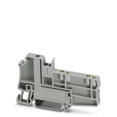 UT 4-QUATTRO/ 2P-F    Screw flange, for screwing COMBI plugs, with the same structure and pitch as the relevant COMBI terminal blocks