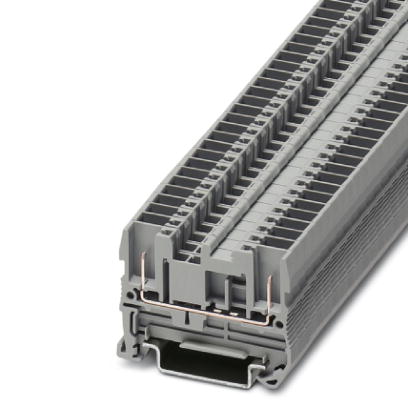 ST 2,5/2P BU    Pluggable spring-cage modular terminal block, Type of connection: Plug connection, Cross section: 0.08 mm? - 4 mm?, AWG 28 - 12, Width