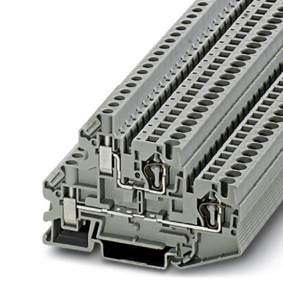 STTBU 4    Feed-through modular terminal block, Type of connection: Screw connection, Cross section: 0.14 mm? - 6 mm?, AWG 26 - 10, Width: 6.2 mm, Col