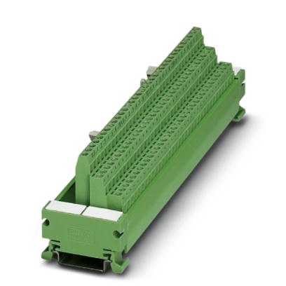 UM 45-FLK50/32IM/PLC    VARIOFACE COMPACT LINE, sensor module for the connection of 32 p-n-p sensors, for assembly on DIN rail NS 35/7.5, screw connec