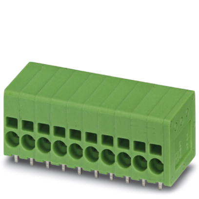 SPT 1,5/11-H-3,5    PC terminal block, Nominal current: 17.5 A, Nom. voltage: 160 V, Pitch: 3.5 mm, Number of positions: 11, Type of connection: Sprin