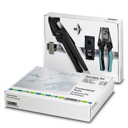 TOOL DATA SET    Tool set consisting of:CRIMPFOX MULTI basic pliers unit, CRIMPFOX MULTI die for cri
