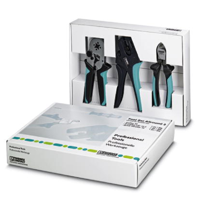 TOOL SET ALLROUND 2    Tool set consisting of:Crimping pliers for ferrules CRIMPFOX UD 10-4, strippi
