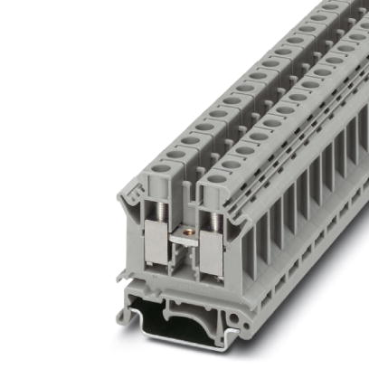 UK 10 N    Feed-through modular terminal block, Type of connection: Screw connection, Cross section: 0.5 mm? - 16 mm?, AWG 20 - 6, Width: 10.2 mm, Col
