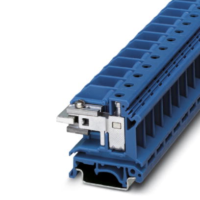 UIKN 16 BU    Neutral conductor disconnect terminal blocks, Special and hybrid connection, Cross section: 2.5 mm? - 25 mm?, AWG: 12 - 4, Width: 12 mm,