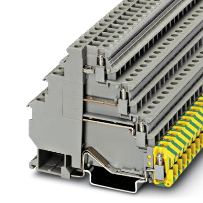 DLKB 2,5-PE    Feed-through modular terminal block, Cross section: 0.2 mm? - 4 mm?, AWG: 24 - 12, Connection type: Screw connection, Width: 6.2 mm, Co
