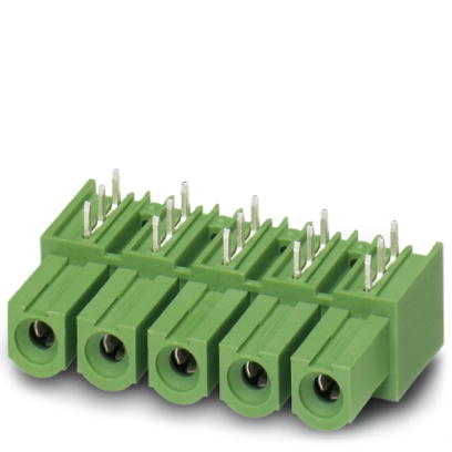 IPC 16/ 2-GU-10,16    Header, Nominal current: 76 A, Nom. voltage: 1000 V, Pitch: 10.16 mm, Number of positions: 2, Color: green, Assembly: Soldering