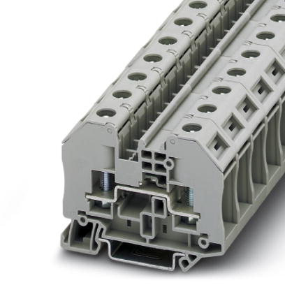RT 5    Feed-through terminal block with bolt connection, cross section: 0.1 - 6 mm^2, AWG: 26 - 10, width 16.3 mm, color: Gray